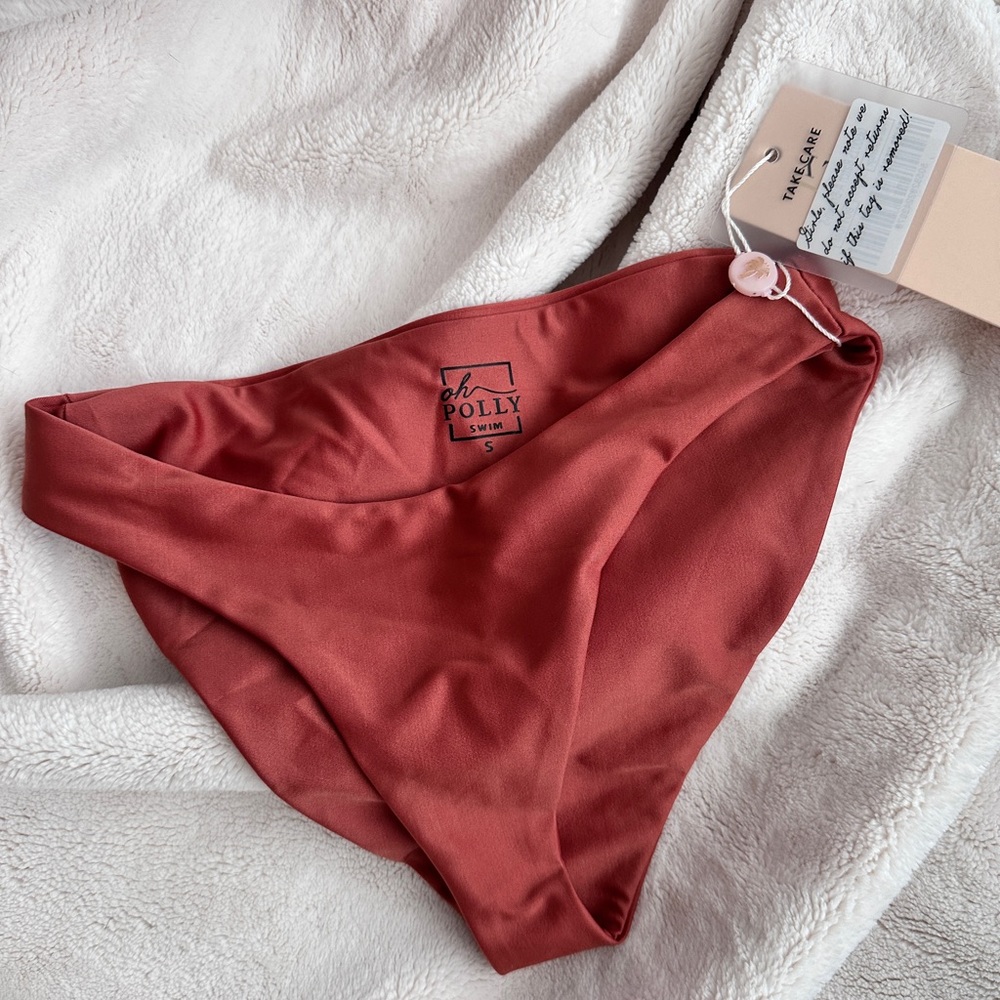 Oh Polly Rust Bikini Bottoms
